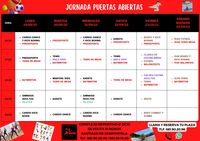 JORNADA PUERTAS ABIERTAS SEMANA 1